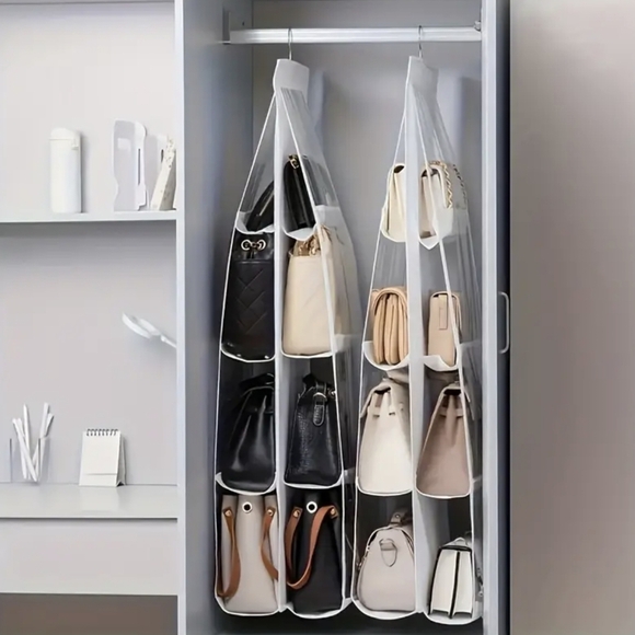 Bag Organizer 8 Grids White Color - Picture 2 of 4